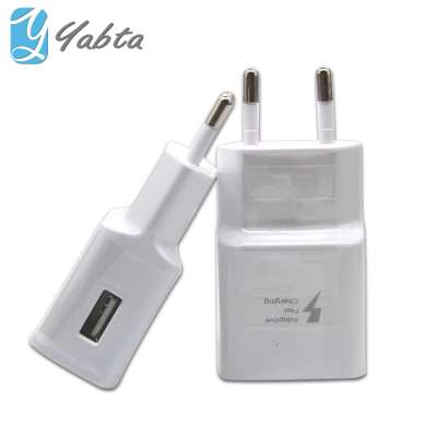 White Quick Charger 2.0 Support Fast Charging For Samsung EU US Cell Phone Charger